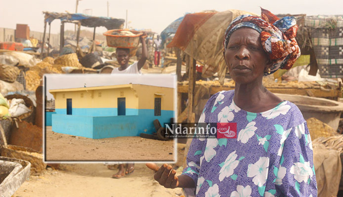 Mme Binta SARR, présidente des femmes du quai de peche de Diamalaye