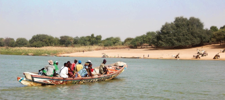 Risques de débordement du fleuve Sénégal, entre Bakel et Matam Risques de débordement du fleuve Sénégal, entre Bakel et Matam