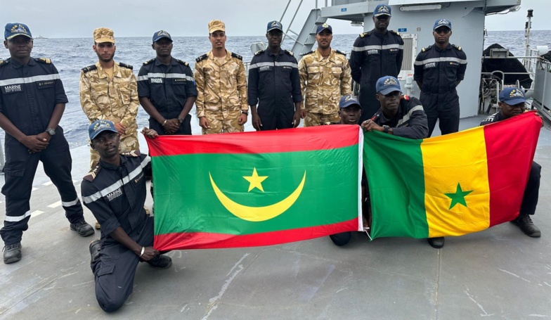 Opération maritime conjointe entre le Sénégal et la Mauritanie Opération maritime conjointe entre le Sénégal et la Mauritanie