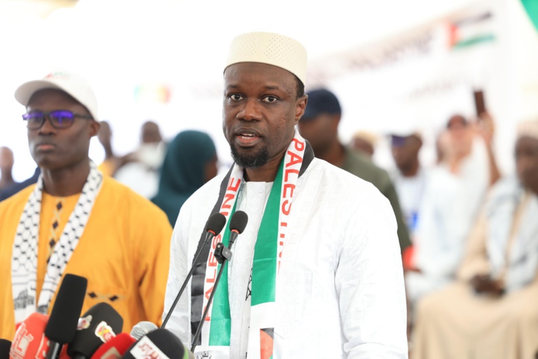 Génocide en cours en Palestine : Ousmane SONKO appelle à isoler Israël Génocide en cours en Palestine : Ousmane SONKO appelle à isoler Israël