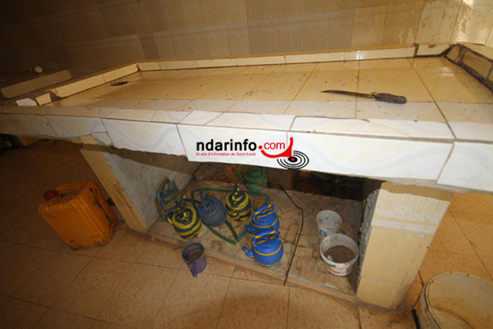 Saint-Louis : Malick GAKOU rénove la morgue des cimetières de GUET-NDAR.