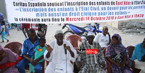 NON-DÉCLARATION DES NAISSANCES : des milliers de vies en danger, à GUET-NDAR. NON-DÉCLARATION DES NAISSANCES : des milliers de vies en danger, à GUET-NDAR.