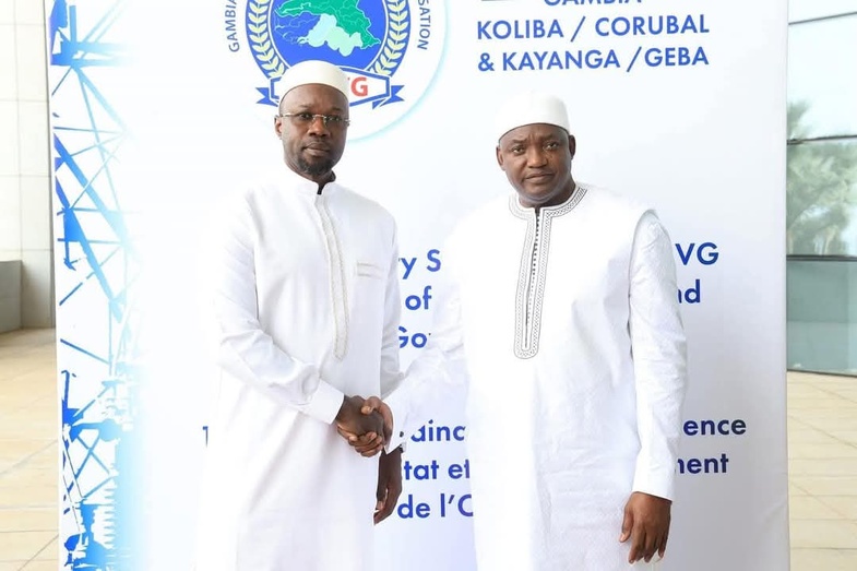 OMVG : Ousmane Sonko à la 11e session des Chefs d'État à Banjul OMVG : Ousmane Sonko à la 11e session des Chefs d'État à Banjul