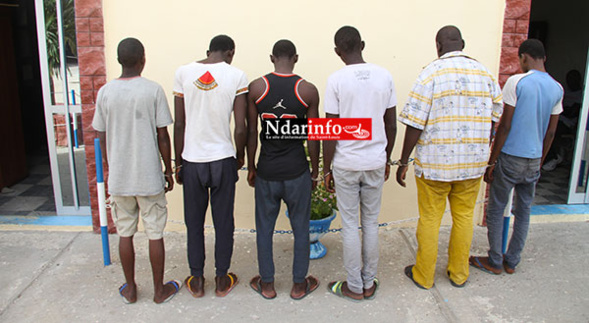 VOLS ARMÉS, AGRESSIONS ET CAMBRIOLAGES : 6 dangereux individus arrêtés à Saint-Louis (VIDÉO) VOLS ARMÉS, AGRESSIONS ET CAMBRIOLAGES : 6 dangereux individus arrêtés à Saint-Louis (VIDÉO)