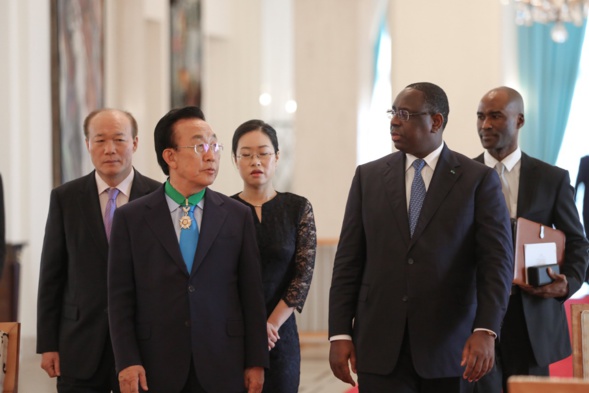 (Photos) Reçu, hier, au Palais, le Gouverneur Coréen Kwan-Yong KIM, sera à Saint-Louis, ce vendredi.