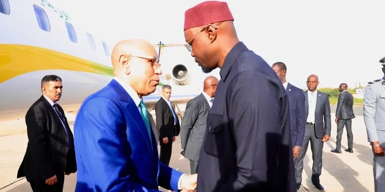 Ousmane Sonko en visite de trois jours à Nouakchott : focus sur le gaz et la coopération bilatérale Ousmane Sonko en visite de trois jours à Nouakchott : focus sur le gaz et la coopération bilatérale