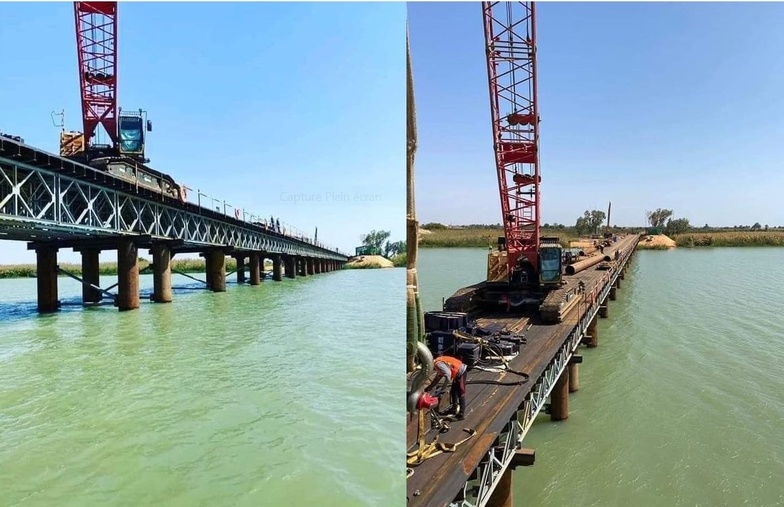 Pont de Rosso : les travaux exécutes à 30 %, selon Ousmane Sonko Pont de Rosso : les travaux exécutes à 30 %, selon Ousmane Sonko