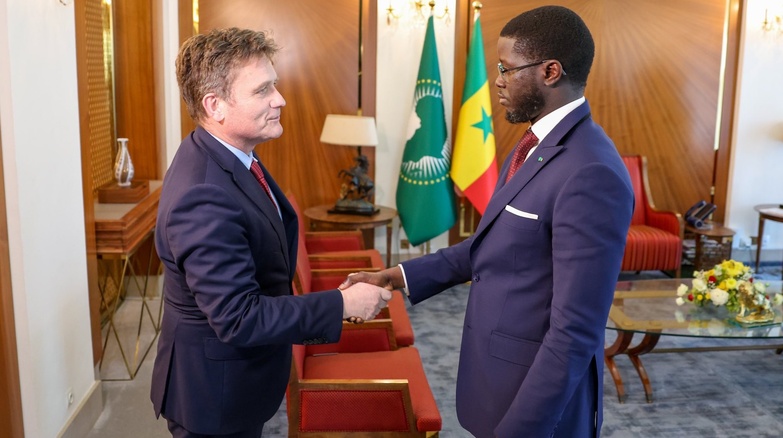 Une délégation de BP reçue par le président Diomaye Faye Une délégation de BP reçue par le président Diomaye Faye