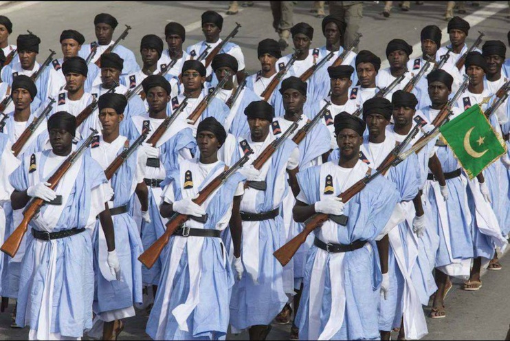 55e ANNIVERSAIRE DE LA MAURITANIE: les images du défilé militaire à NOUAKCHOTT.