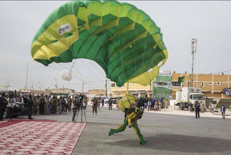 55e ANNIVERSAIRE DE LA MAURITANIE: les images du défilé militaire à NOUAKCHOTT.