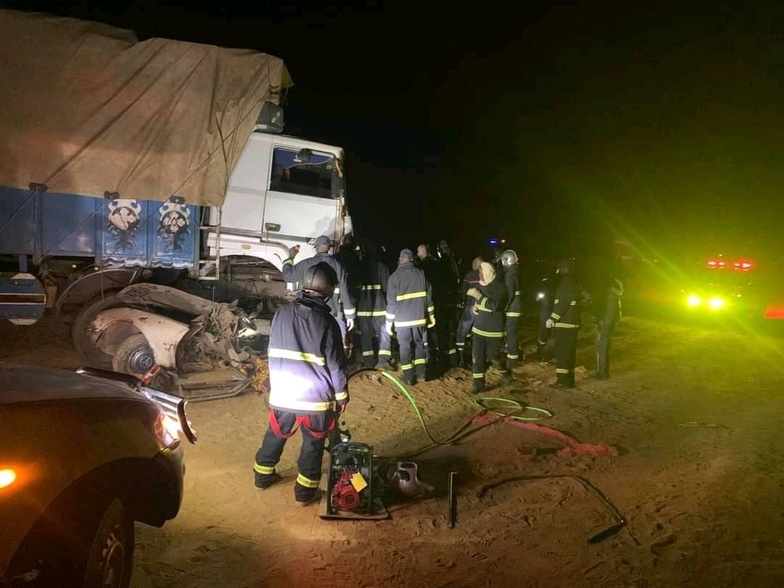Accident tragique sur la route de Richard-Toll : Quatre morts et deux blessés enregistrés Accident tragique sur la route de Richard-Toll : Quatre morts et deux blessés enregistrés