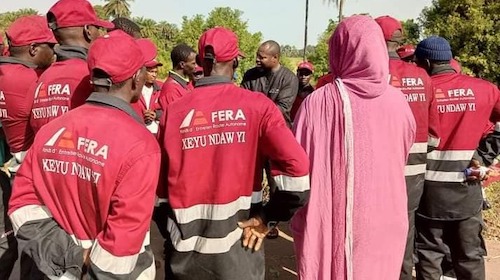 Dagana : des travailleurs du FERA en sit-in pour réclamer le paiement de dix mois d’arriérés de salaires Dagana : des travailleurs du FERA en sit-in pour réclamer le paiement de dix mois d’arriérés de salaires