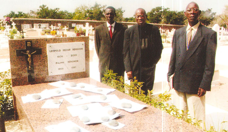 Alioune Badara Coulibaly avec  Amadou Lamine  Sall.