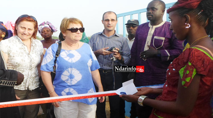 Des élus de Saint-Laurent Blangy en compagnie de ceux de Rosso, à l'inauguration de l'école. Des élus de Saint-Laurent Blangy en compagnie de ceux de Rosso, à l'inauguration de l'école.
