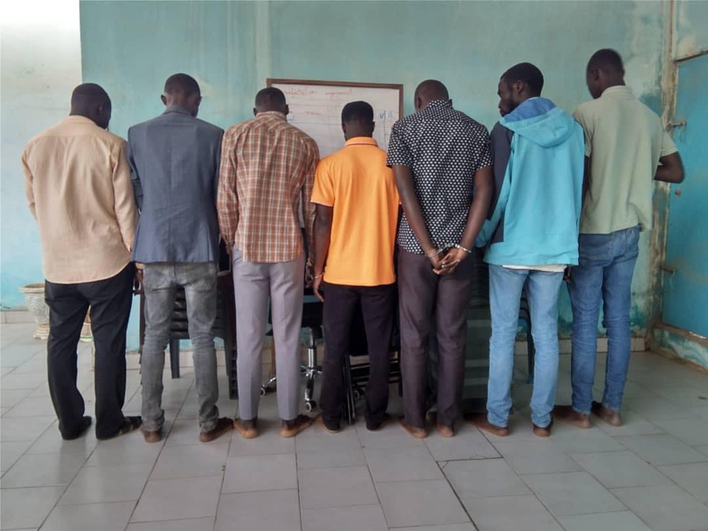 Démantèlement d’un réseau Qnet à Diamniadio : 38 personnes arrêtées Démantèlement d’un réseau Qnet à Diamniadio : 38 personnes arrêtées