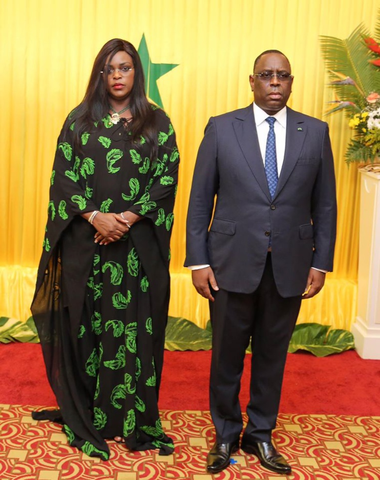 (Photos) Le couple présidentiel présente ses voeux 2016 au Palais de la République
