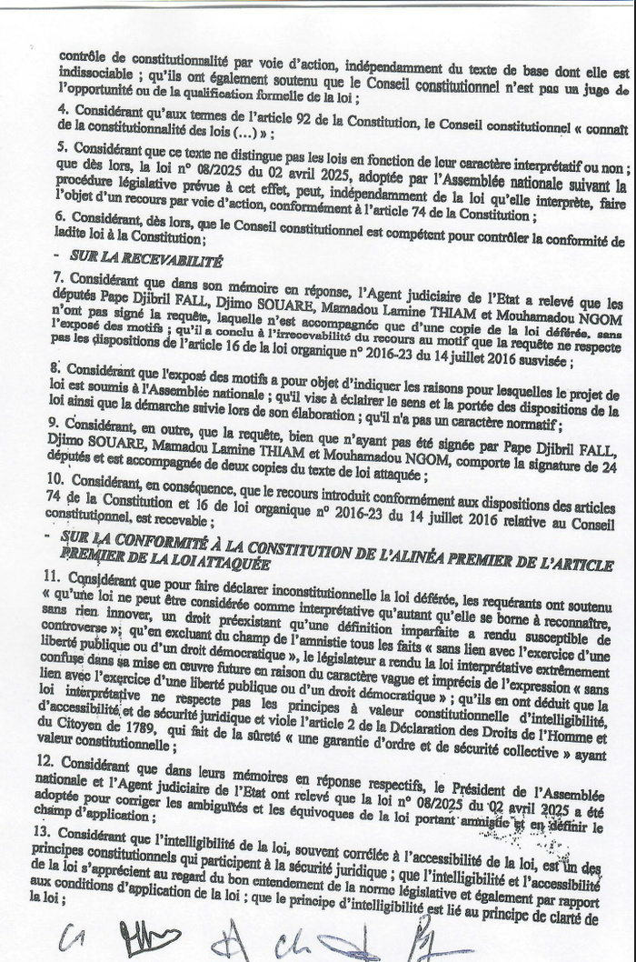 Coup d’arrêt pour l’Assemblée : le Conseil constitutionnel censure la loi d'interprétation sur l'amnistie
