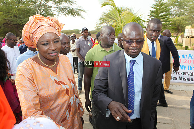 UGB: accueil chaleureux Mimi TOURE (photos)