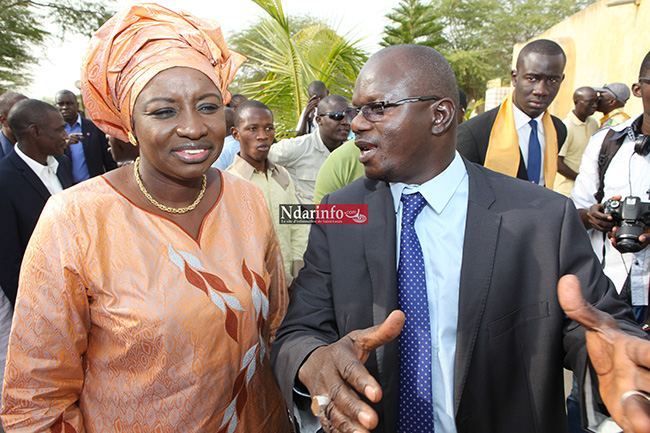 UGB: accueil chaleureux Mimi TOURE (photos)