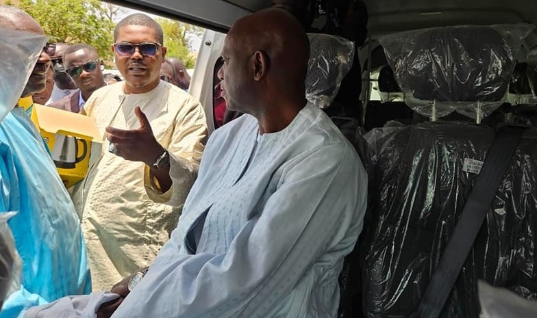 Collision sur la Nationale 2 : Mansour Faye échappe à un grave accident Collision sur la Nationale 2 : Mansour Faye échappe à un grave accident