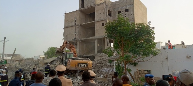 Touba : le bilan de l’effondrement s’alourdit à 11 morts Touba : le bilan de l’effondrement s’alourdit à 11 morts