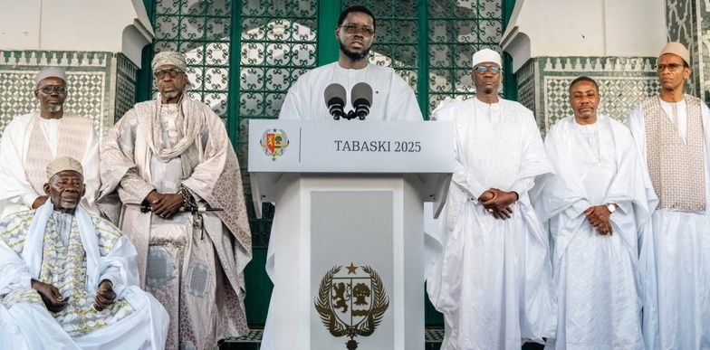 Tabaski 2025 : le Président Diomaye Faye appelle à préserver le dialogue national et l’unité Tabaski 2025 : le Président Diomaye Faye appelle à préserver le dialogue national et l’unité