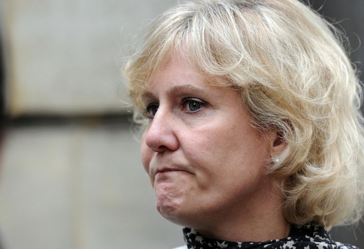 Nadine Morano, «française de race blanche», en mai 2014. Photo Stéphane de Sakutin. AFP