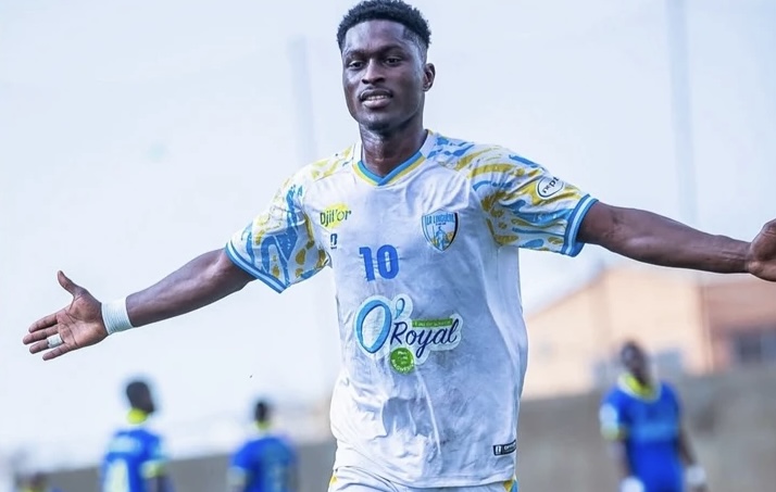 Linguère : Pape Doudou Diallo, meilleur buteur du championnat de Ligue 1 Linguère : Pape Doudou Diallo, meilleur buteur du championnat de Ligue 1
