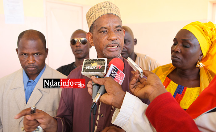 NDIEBENE GANDIOL : le maire au chevet de ses étudiants. NDIEBENE GANDIOL : le maire au chevet de ses étudiants.