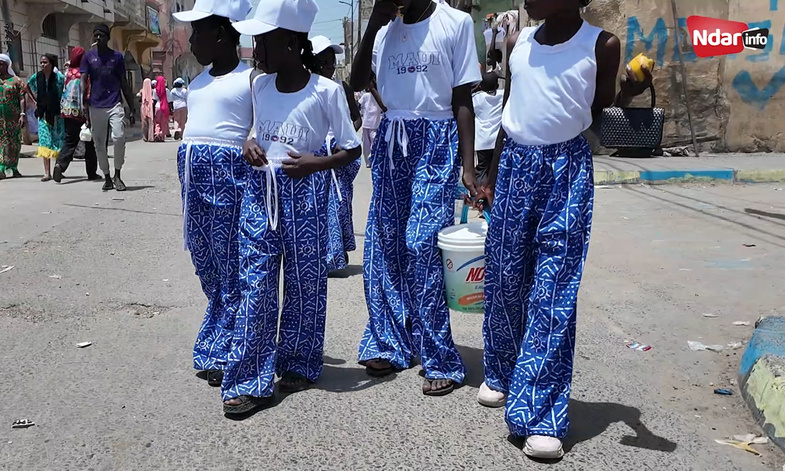Langue de Barbarie : le Tadiabone fait vibrer les ruelles après Tamkharite Langue de Barbarie : le Tadiabone fait vibrer les ruelles après Tamkharite