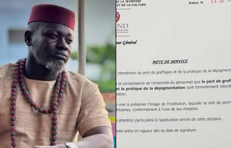 Interdiction des « greffages » et du « Xeessal » : Le directeur du Grand Théâtre retire sa note Interdiction des « greffages » et du « Xeessal » : Le directeur du Grand Théâtre retire sa note