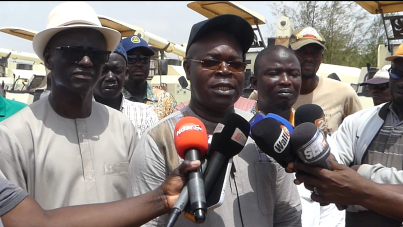 Le département de Dagana reçoit 14 moissonneuses-batteuses pour booster la récolte du riz Le département de Dagana reçoit 14 moissonneuses-batteuses pour booster la récolte du riz