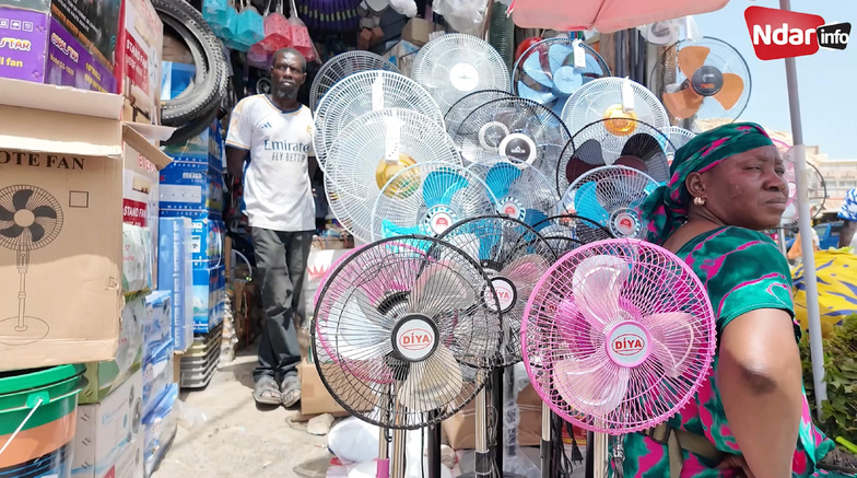 Saint-Louis : la chaleur booste les ventes de ventilateurs Saint-Louis : la chaleur booste les ventes de ventilateurs