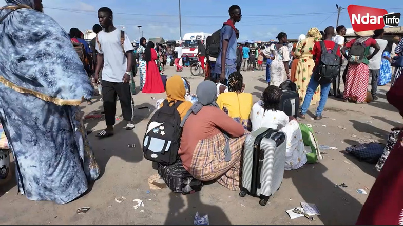 Gare routière de Saint-Louis : pénurie de véhicules à 48h du Magal Gare routière de Saint-Louis : pénurie de véhicules à 48h du Magal