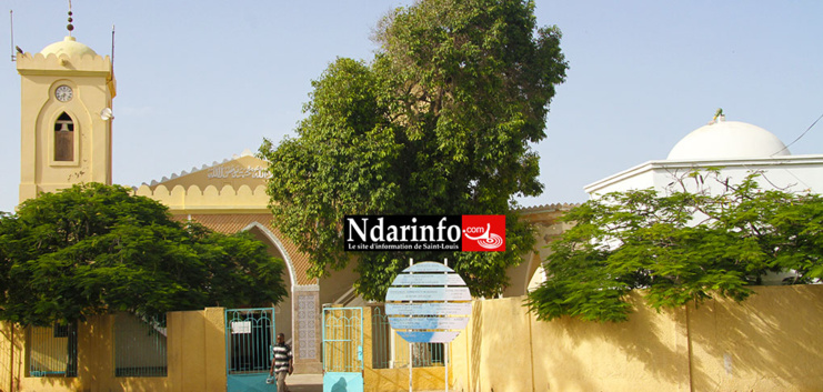 La grande mosquée de Saint-Louis en paralysie. La grande mosquée de Saint-Louis en paralysie.