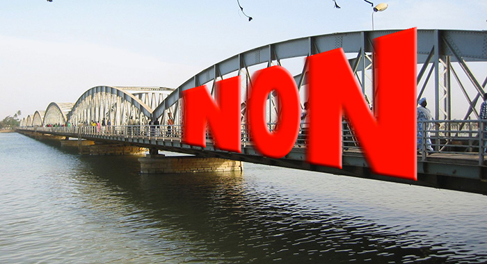 L’ébullition  du « NON », ce soir, à Saint-Louis. L’ébullition  du « NON », ce soir, à Saint-Louis.