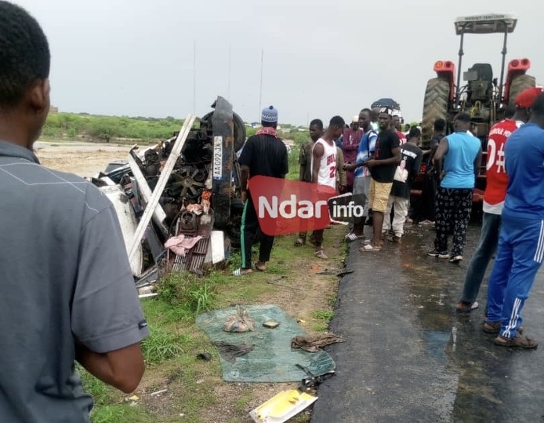 Neuf blessés dans une nouvelle collision sur l’axe Rao–Gandon (photos)