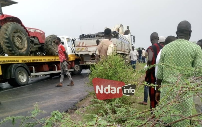 Neuf blessés dans une nouvelle collision sur l’axe Rao–Gandon (photos)
