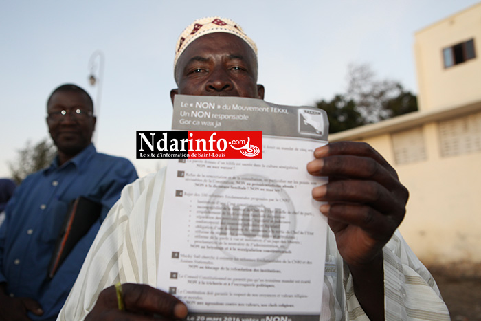 Du feu sur Mansour FAYE, le Front du « NON » exhume les promesses non tenues du Président Macky SALL à Saint-Louis.