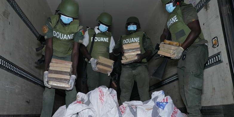 Saisie de 240 plaquettes de cocaïne d’une valeur de 21,78 milliards de FCFA à Kalifourou