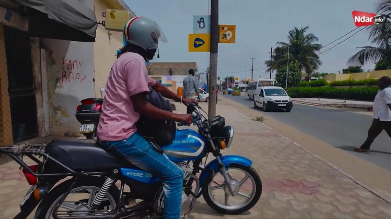 Saint-Louis : Les livreurs à moto, une jeunesse déterminée à réussir malgré les défis