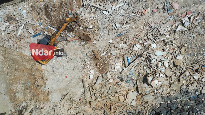 Saint-Louis : Lancement des opérations de démolition sur la bande des 20 mètres à la Langue de Barbarie Saint-Louis : Lancement des opérations de démolition sur la bande des 20 mètres à la Langue de Barbarie