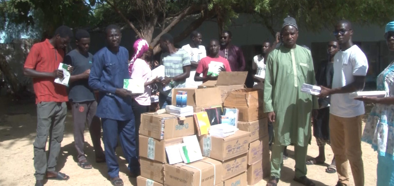 Solidarité scolaire : Le MCDS dote l’école Nalla Ndiaye de fournitures pour 720 élèves Solidarité scolaire : Le MCDS dote l’école Nalla Ndiaye de fournitures pour 720 élèves