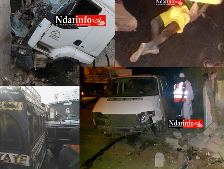 Une compilation d'accidents enregitrés par NdarInfo sur cet axe