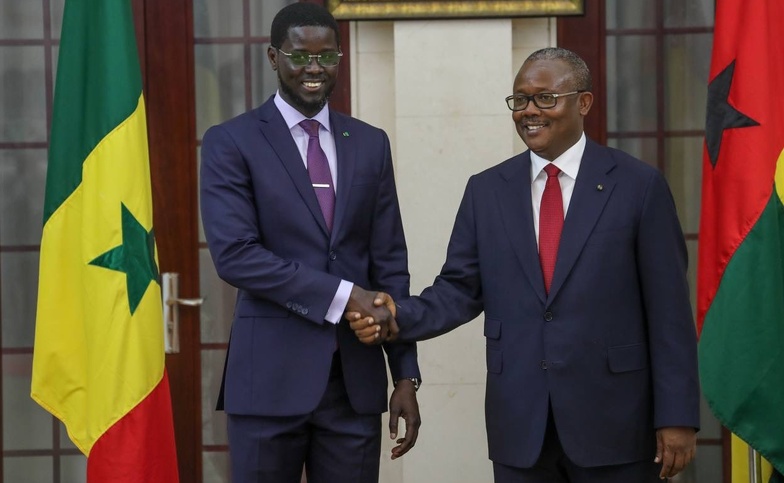 Embaló est arrivé à Dakar Embaló est arrivé à Dakar