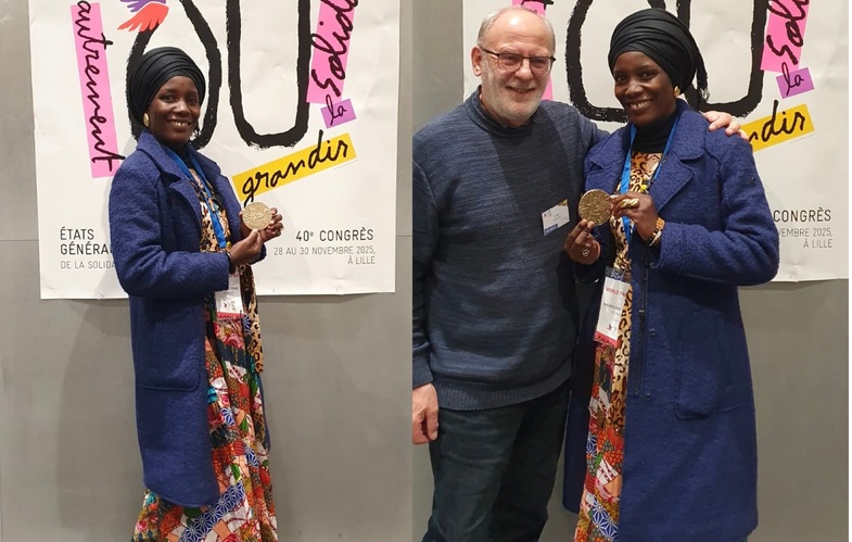 France : Maïmouna Tounkara honorée pour son engagement en faveur des enfants à Saint-Louis