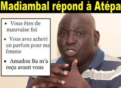 Madiambal répond à Atépa: « Vous aviez payé un parfum pour mon épouse… » Madiambal répond à Atépa: « Vous aviez payé un parfum pour mon épouse… »