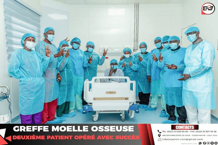 Sénégal : Dalal Jamm réussit une 2e greffe de moelle osseuse 100 % locale