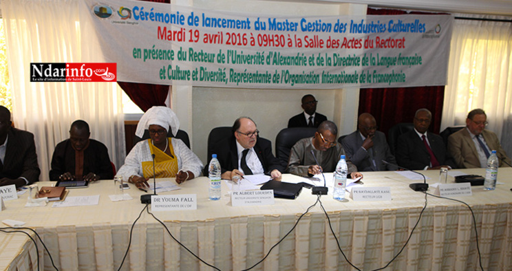 Gestion des industries culturelles : un diplôme d’excellence lancé à l’UGB.