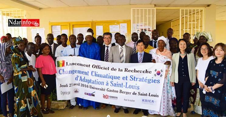 Changement climatique : lancement d’un projet inclusif sur les stratégies d’adaptation à Saint-Louis.